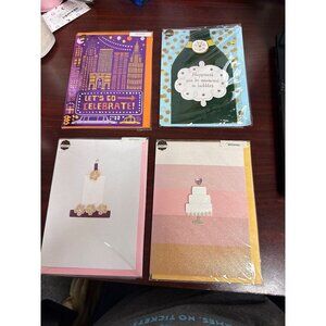 Handmade Greeting Card Assortment By Viabella Wedding & Birthday Collection